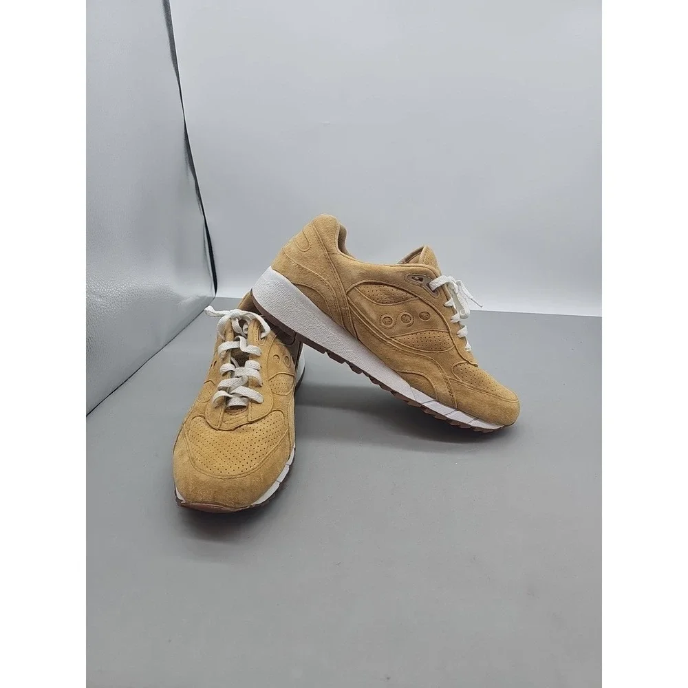Saucony Originals Shadow 5000 Men's Size 12 Tan White Sneakers